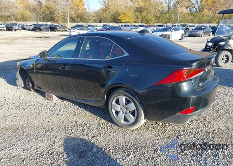 2018 Lexus Is 300 z USA, uszkodzony, nr VIN JTHBA1D20J5076618
